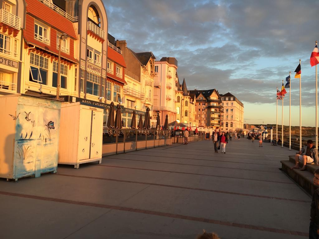 Le Wim'Heureux Terrasse Apartment Wimereux Ngoại thất bức ảnh