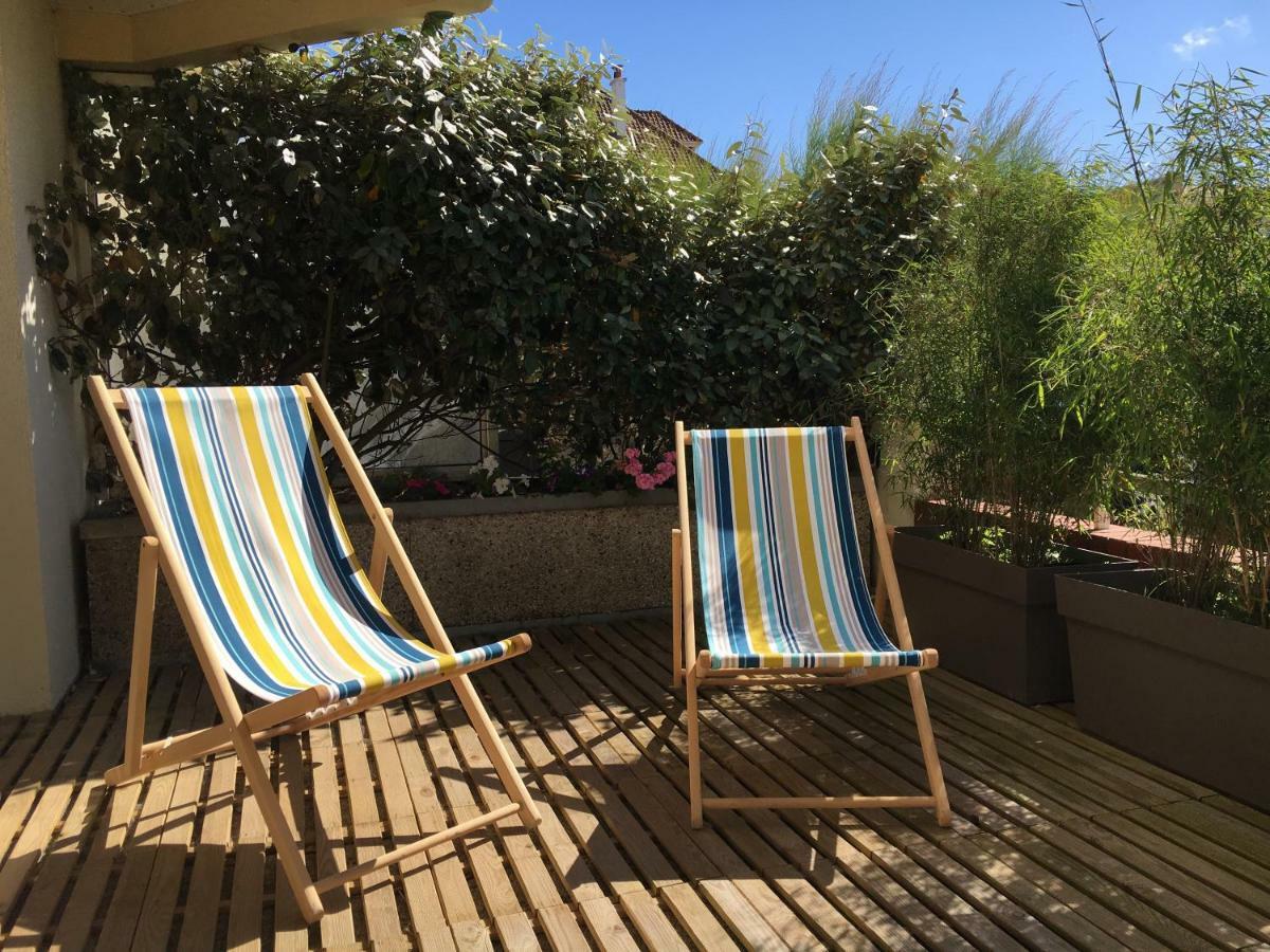 Le Wim'Heureux Terrasse Apartment Wimereux Ngoại thất bức ảnh